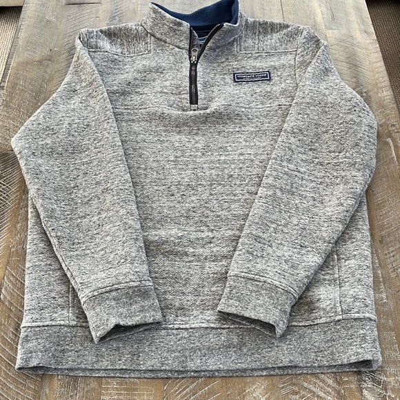 Mens Vineyard Vines Saltwater Fleece Shep Shirt - Picture 1 of 3